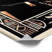 New Orleans Jazz Night -  kunst Poster (Hoek)