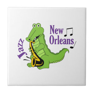 NEW ORLEANS JAZZ TEGELTJE