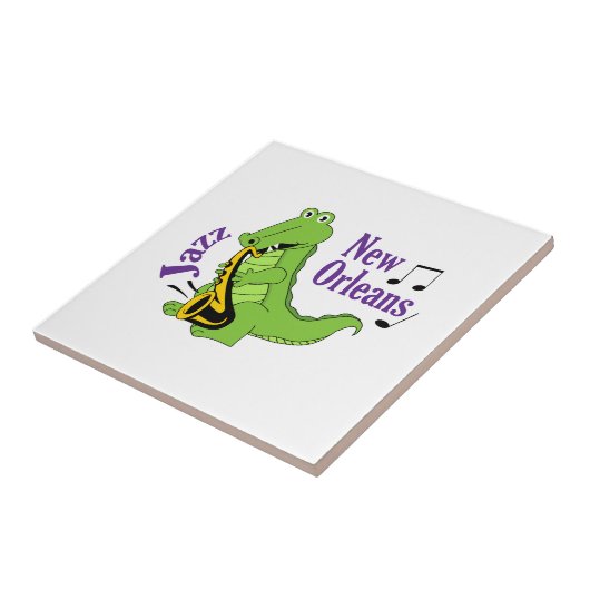 NEW ORLEANS JAZZ TEGELTJE (Zijkant)