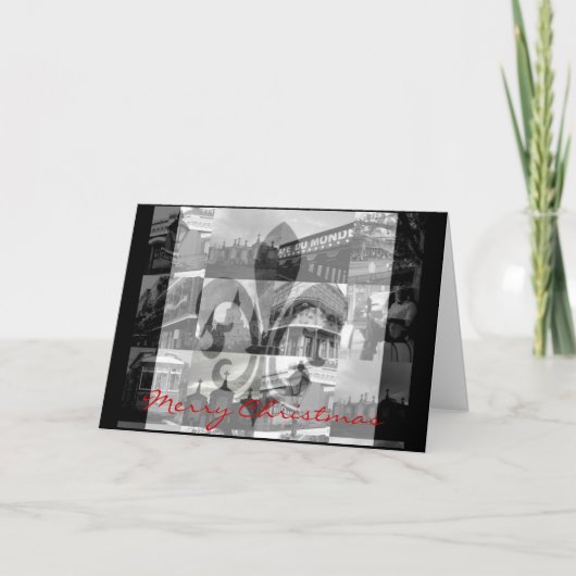 New Orleans [Kerstkaart] Feestdagen Kaart (Voorkant)