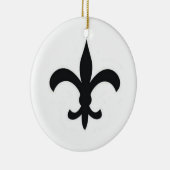 New Orleans kerstversiering Keramisch Ornament (Rechts)