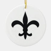 New Orleans kerstversiering Keramisch Ornament (Voorkant)