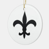 New Orleans kerstversiering Keramisch Ornament (Links)