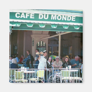 New Orleans Koffie en Beignets Magneet