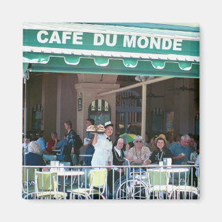 New Orleans Koffie en Beignets Magneet