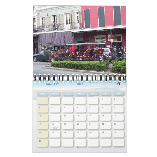 New Orleans, LA, 2011, Calendar Kalender (Jan 2027)