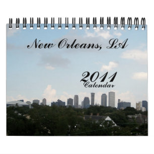 New Orleans, LA, 2011, Calendar Kalender