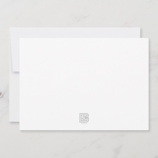 New Orleans, LA | De datum opslaan Save The Date (Achterkant)