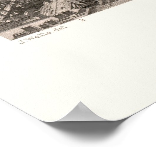 New Orleans, LA Panoramic Map - 1863 Poster (Hoek)