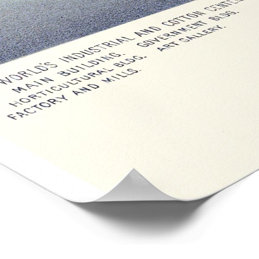 New Orleans LA Panoramic Map DIGITALE REMASTEED Poster (Hoek)