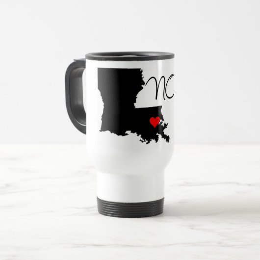 New Orleans, LA Reisbeker (Voorkant links)