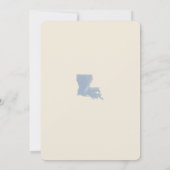 New Orleans LA Uitnodigingen voor bruiloften (Achterkant)