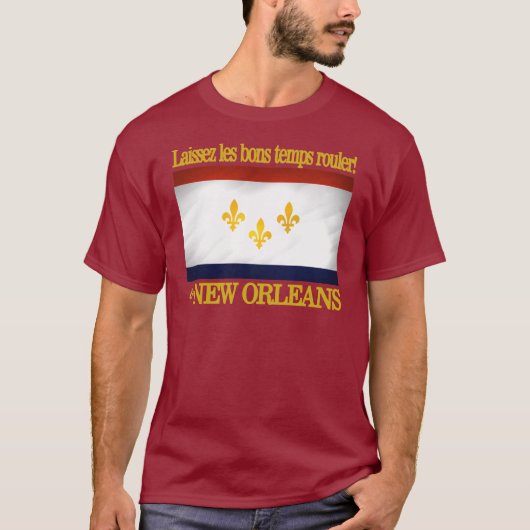 New Orleans - Laat de goede tijden rollen! T-shirt (Voorkant)