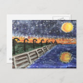 New Orleans Lakefront Briefkaart (Voorkant / Achterkant)