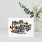 New Orleans Landmarks Briefkaart (Staand voorkant)