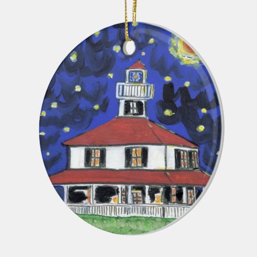 New Orleans Lighthouse Lakefront Keramisch Ornament (Links)
