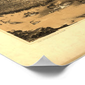 New Orleans Louisiana 1851 Panorama Poster (Hoek)