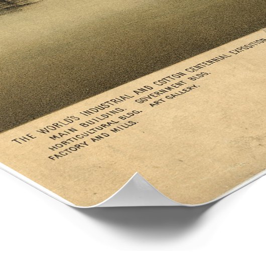 New Orleans Louisiana 1885 Panoramic Map Poster (Hoek)