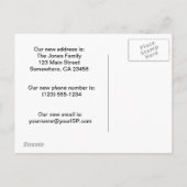 New Orleans Louisiana Adreswijziging Aankondigingskaart (Achterkant)