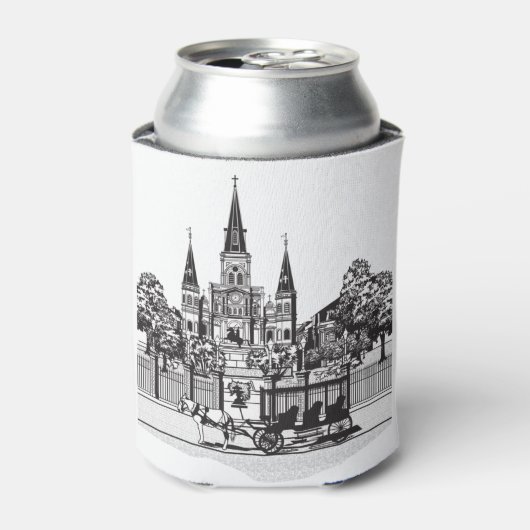 New Orleans, Louisiana Blikjeskoeler (Blikje Voorkant)