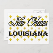New Orleans, Louisiana Briefkaart (Voorkant / Achterkant)