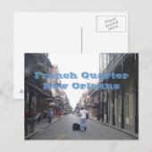 New Orleans, Louisiana Briefkaart (Voorkant / Achterkant)