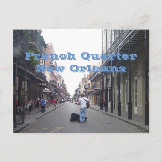 New Orleans, Louisiana Briefkaart (Voorkant)