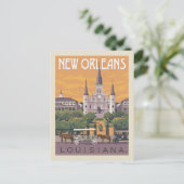 New Orleans, Louisiana Briefkaart (Staand voorkant)