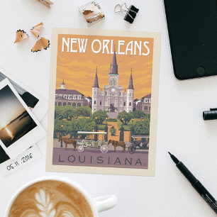 New Orleans, Louisiana Briefkaart