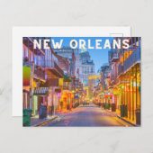New Orleans Louisiana Briefkaart (Voorkant / Achterkant)