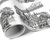 New Orleans Louisiana Cadeaupapier (Rol Hoek)