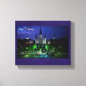 New Orleans Louisiana Canvas Afdruk (Voorkant)
