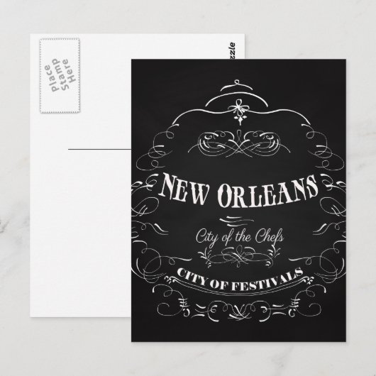 New Orleans, Louisiana- City met Soul Briefkaart (Voorkant / Achterkant)