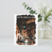 New Orleans Louisiana City Uitzicht Briefkaart (Staand voorkant)