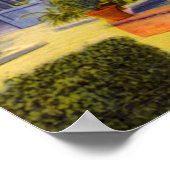 New Orleans Louisiana Courtyard Little Theater Poster (Hoek)