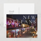 New Orleans, Louisiana | Dank je Briefkaart (Voorkant / Achterkant)