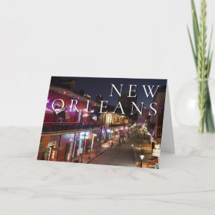 New Orleans, Louisiana   Dank u Bedankkaart