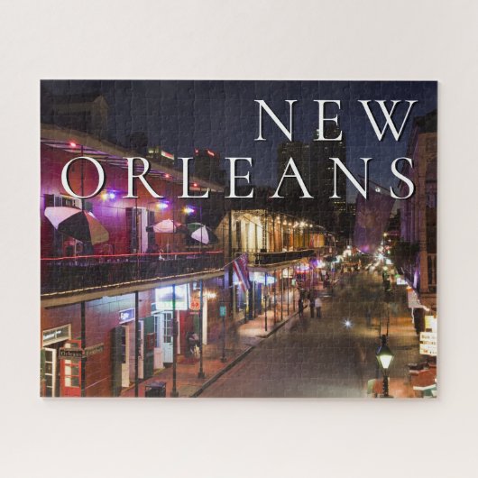 New Orleans, Louisiana | De Franse wijk Legpuzzel (Horizontaal)