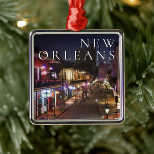 New Orleans, Louisiana   De Franse wijk Metalen Ornament