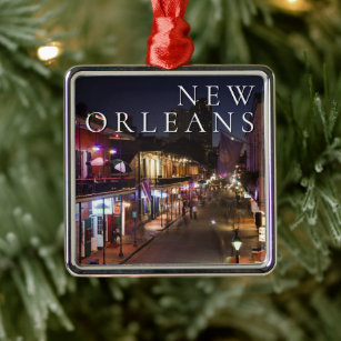 New Orleans, Louisiana   De Franse wijk Metalen Ornament