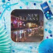 New Orleans, Louisiana | De Franse wijk Papieren Bordje (Feest)