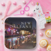 New Orleans, Louisiana | De Franse wijk Papieren Bordje (Feest)