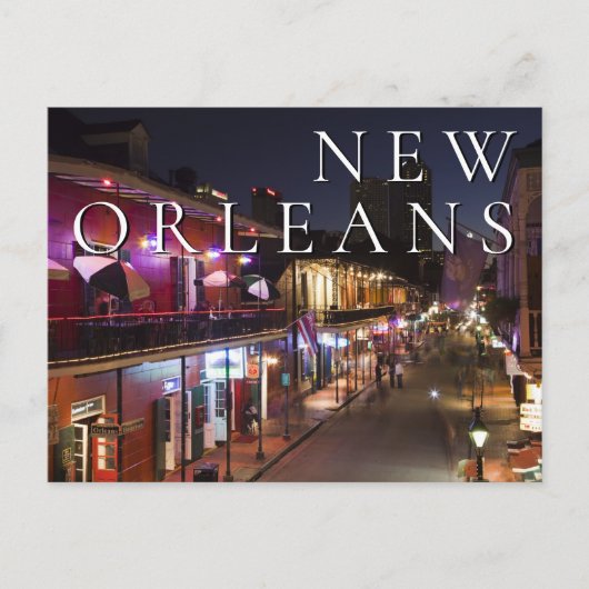 New Orleans, Louisiana | Gefeliciteerd Briefkaart (Voorkant)