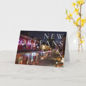 New Orleans, Louisiana | Gefeliciteerd met je verj Kaart (Gele Bloem)