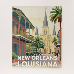 New Orleans Louisiana Historische Reis  Legpuzzel