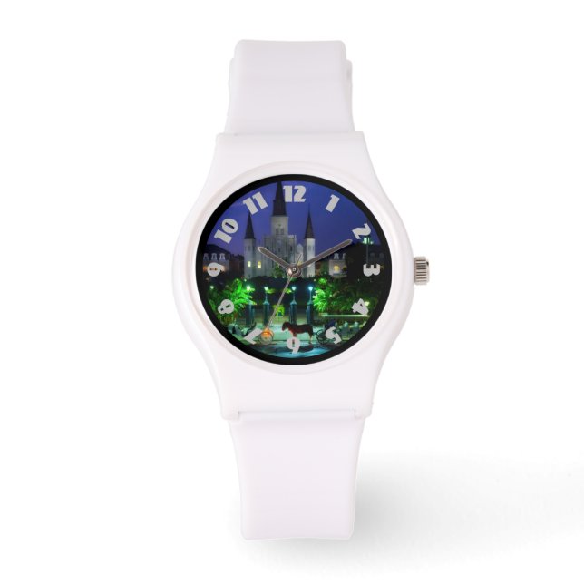 New Orleans Louisiana Horloge (Voorkant)