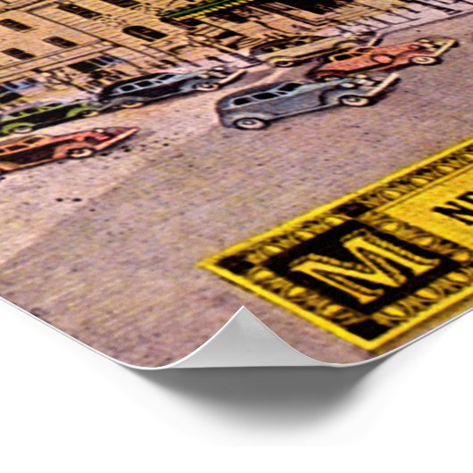 New Orleans Louisiana Hotel Monteleone Poster (Hoek)