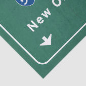 New Orleans Louisiana interstate Highway Freeway : Tissuepapier (Detail)