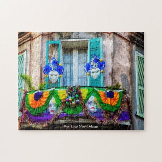 New Orleans Louisiana. Jigzaag Puzzle Legpuzzel (Horizontaal)