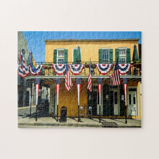New Orleans Louisiana. Jigzaag Puzzle Legpuzzel (Horizontaal)
